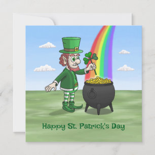 Carte Les Leprechauns Joyeux St. Patrick