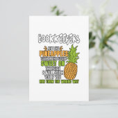 Carte Les Libraires Sont Comme Des Ananas. (Debout devant)