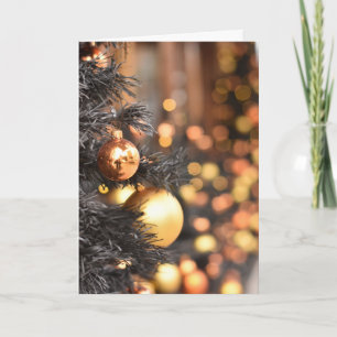 Carte Les lumières des arbres de Noël Londres Angleterre