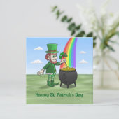 Carte Les lutins Joyeux St. Patrick (Debout devant)