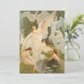 Carte Les Maidens du cygne | Walter Crane (Debout devant)
