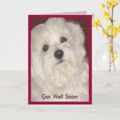 Carte Les Maltais vont bien bientôt pour n'importe qui (Fleur jaune)