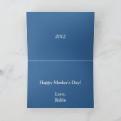Carte les mamans cardent 2012 (Intérieur)