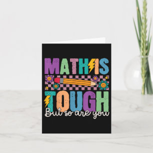 Carte Les Maths sont difficiles, mais vous êtes de retou