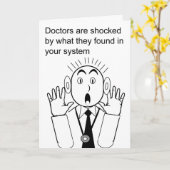 Carte Les médecins sont abasourdis par les résultats (Fleur jaune)