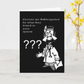 Carte Les médecins sont abasourdis par les résultats (Fleur jaune)