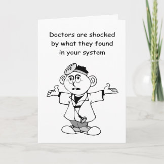 Carte Les médecins sont déroutés par ce qu'ils ont trouv