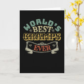 CARTE LES MEILLEURES GRAMPS EVER (Fleur jaune)