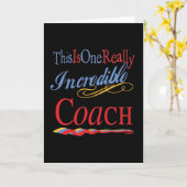 Carte Les meilleurs cadeaux d'entraîneur (Fleur jaune)