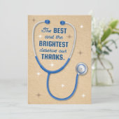 Carte Les meilleurs et les plus brillants médecins mérit (Debout devant)