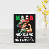 Carte Les Mexicains Partent Partout (Fleur jaune)