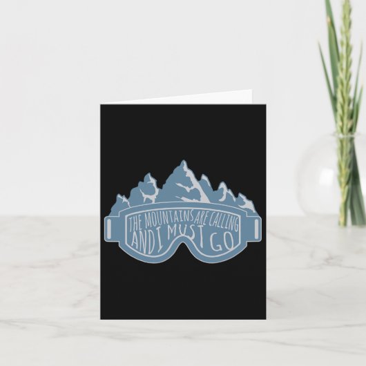 Carte Les Montagnes Appelent (Devant)