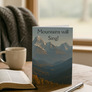 Carte Les montagnes chantent un nouveau chapitre dans la