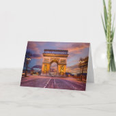 Carte Les monuments | Arc de Triomphe, Paris France (Devant)