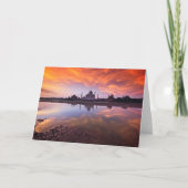 Carte Les monuments | Coucher de soleil de Taj Mahal (Devant)