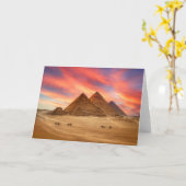 Carte Les monuments | Les grandes pyramides (Fleur jaune)