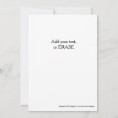 Carte Les moutons déguisés en fantôme d'Halloween allant (Dos)