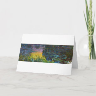 Carte Les Nappes d'Eau - Réglage Soleil, Claude Monet, 1