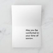 Carte les neige-fleurs 016, anges observent 0ver nous ! (Intérieur)