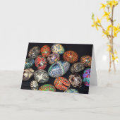 Carte 'Les oeufs de Pâques de maman' (Fleur jaune)