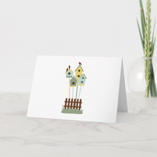 Carte Les oiseaux (Devant)