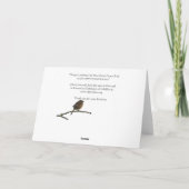 Carte Les oiseaux de la collection mondiale de la faune (Dos)