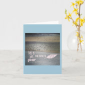 Carte Les oiseaux du bord de l'eau Année pour voler (Fleur jaune)