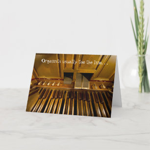 Carte Les organistes bottent habituellement le linecard