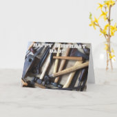 Carte Les outils de mon père (Fleur jaune)