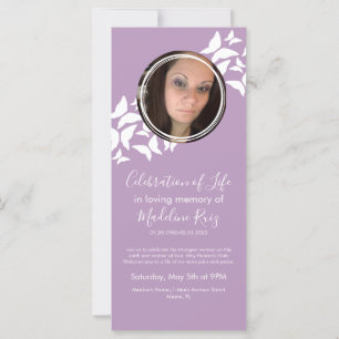 Carte Les papillons Célébration de la vie Photo