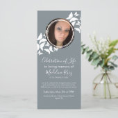Carte Les papillons Célébration de la vie Photo (Debout devant)