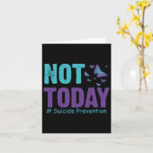 Carte Les Papillons De Prévention Du Suicide Pas Aujourd (Fleur jaune)