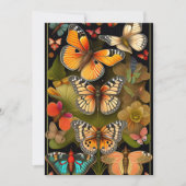 Carte Les papillons | Salutation Haeckel moderne (Devant)