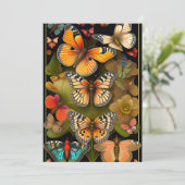 Carte Les papillons | Salutation Haeckel moderne (Debout devant)
