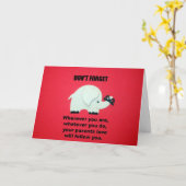 Carte Les parents aiment... (Fleur jaune)