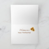 Carte Les parents sont des bénédictions au tournesol de  (Intérieur)