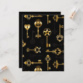 Carte Les Patters de Seamless avec Golden Keys (Devant/Arrière en situation)