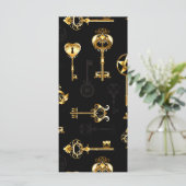 Carte Les Patters de Seamless avec Golden Keys (Debout devant)