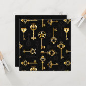 Carte Les Patters de Seamless avec Golden Keys (Devant/Arrière en situation)