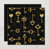 Carte Les Patters de Seamless avec Golden Keys (Devant / Derrière)