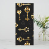 Carte Les Patters de Seamless avec Golden Keys (Debout devant)