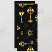 Carte Les Patters de Seamless avec Golden Keys (Devant / Derrière)