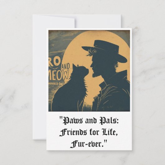 Carte "Les pattes et les potes : Amis de la vie, Fourrur (Devant)