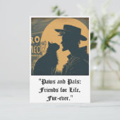 Carte "Les pattes et les potes : Amis de la vie, Fourrur (Debout devant)