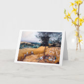 Carte Les Pêcheurs, Pieter Bruegel (Fleur jaune)