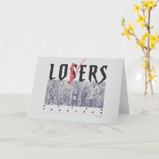 Carte Les perdants s'accrochent (Fleur jaune)