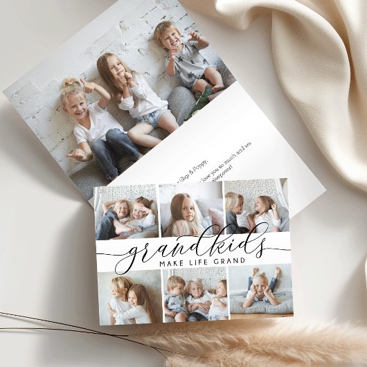 Carte Les petits font la vie Grand Photo