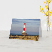 Carte Les phares | Beachy Head Lighthouse England (Fleur jaune)