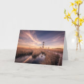 Carte Les phares | Bodie Island Outerbanks (Fleur jaune)