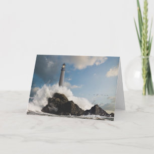 Carte Les phares   Phare Avec Vagues De Crise
